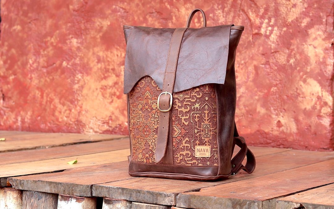 Backpack Phuthi Brown Leather
