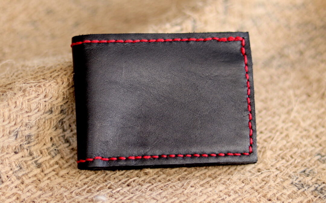 Bifold Wallet in Texas Black Leather