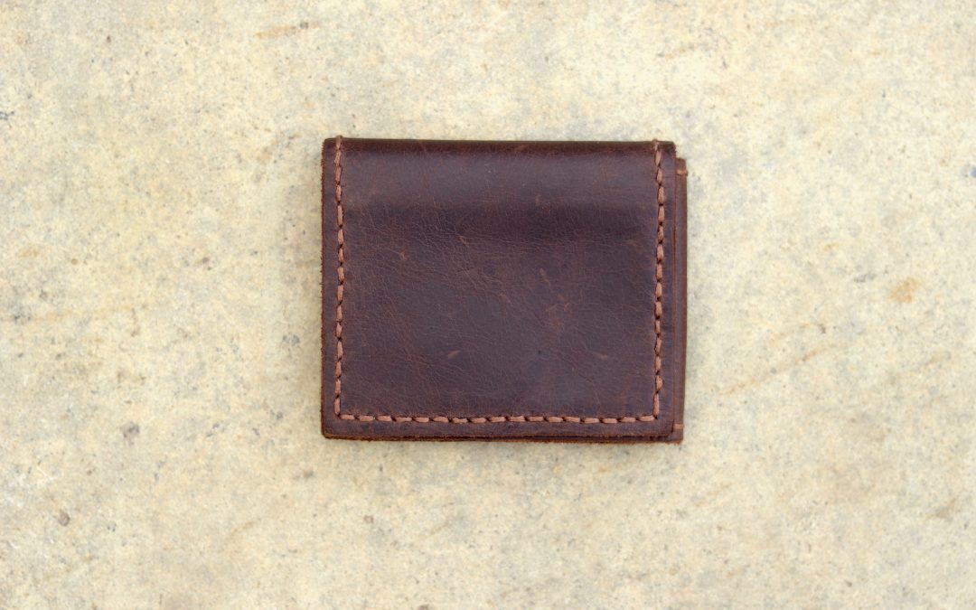 L-Shape Wallet in Diesel Brown Leather