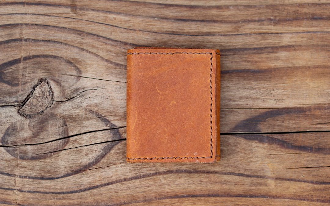 Trifold Wallet in Diesel Toffee Leather