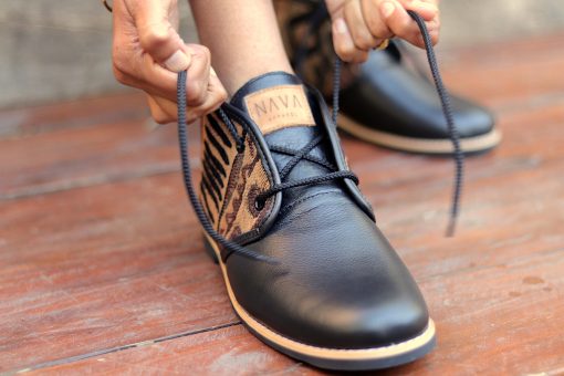 nava-apparel-womens-veldskoen-khoisan-black-leather-tribal-pattern-desert-shoe-khoisan-collection