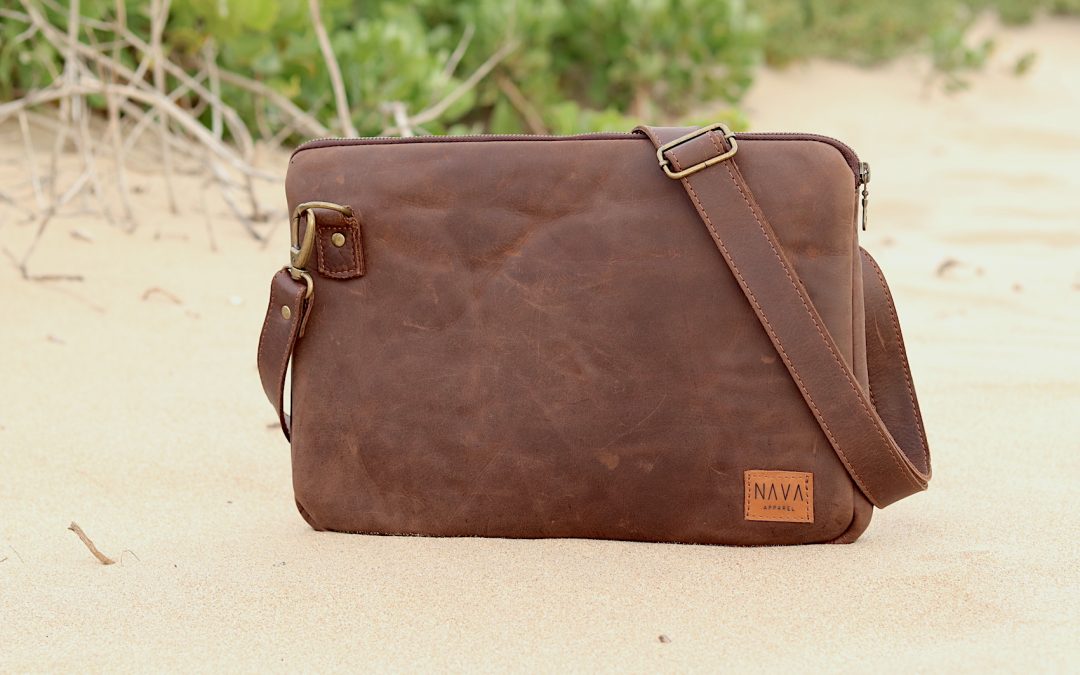 Laptop Bag Brown Leather