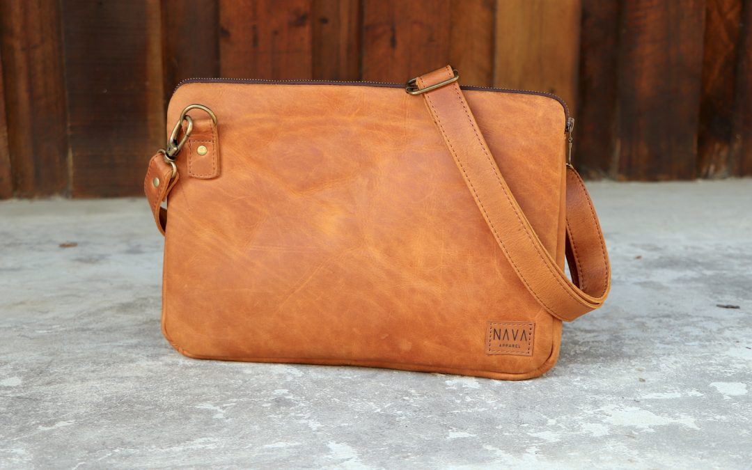 Laptop Bag Toffee Leather
