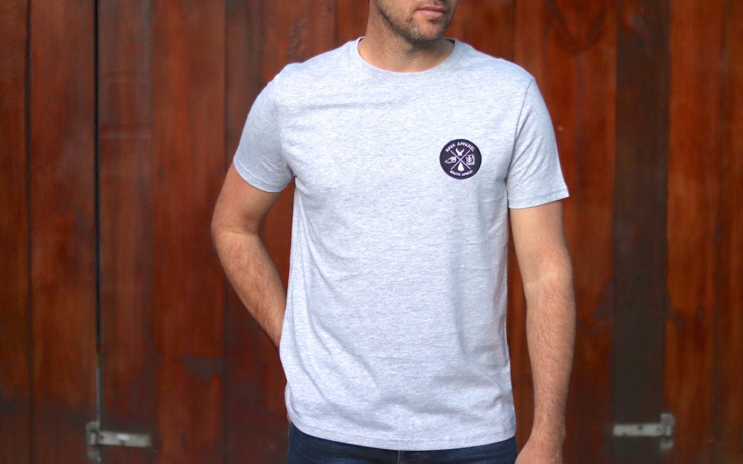 Men’s Emblem T-Shirt – Grey Melange
