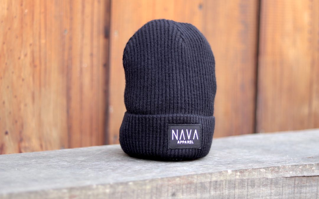 NAVA Apparel Cuffed Beanie – Black