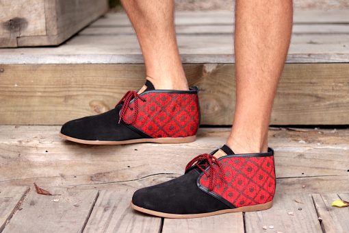 nava-apparel-mens-vellies-swazi-black-suede-tribal-pattern-desert-shoe