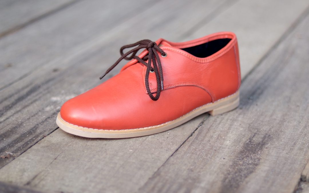 Women’s Desert Veldskoen – Coral