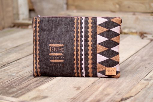 nava-apparel-laptop-case-zulu-brown-leather-zulu-collection-shweshwe