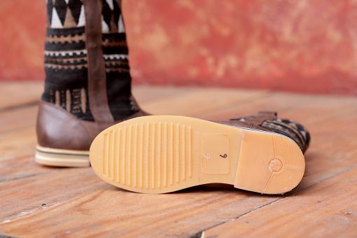 nava-apparel-womens-zulu-snugg-boots-brown-leather-tribal-fabric-shoes-zulu-collection