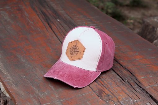 Washed Trucker Cap - Burgundy