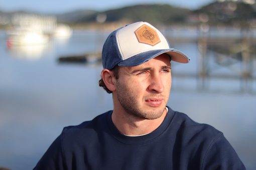 Washed Trucker Cap - Denim