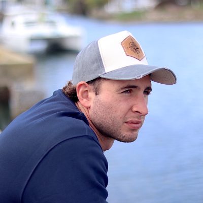 Washed Trucker Cap - Grey - Compass