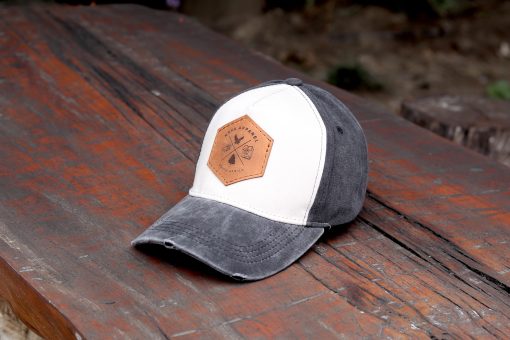 Washed Trucker Cap - Black - Image 5
