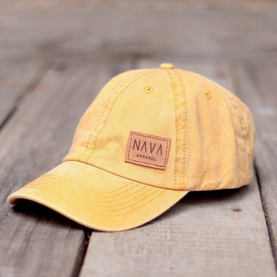 nava-apparel-safari-cap-mustard-washed-cotton