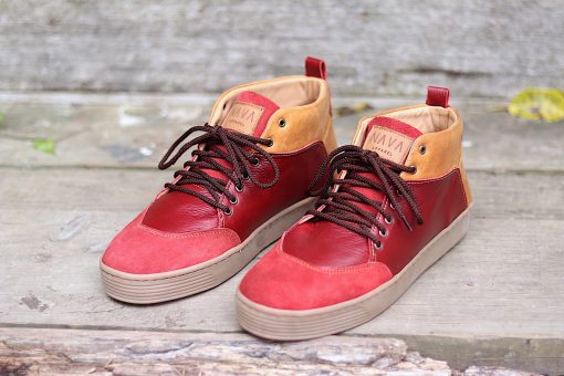 nava-apparel-mens-sneaker-red-suede-burgundy-tan-leather-high-top-shoe