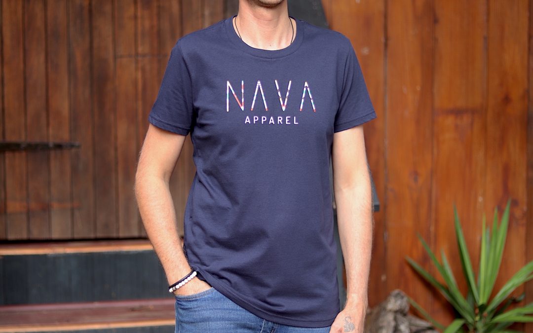 Men’s Aztec Warrior T-Shirt – Navy