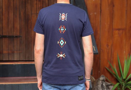 mens-aztec-warrior-t-shirt-navy-cotton