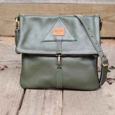 nava-apparel-fold-over-sling-bag-olive-leather