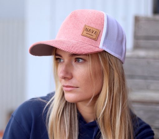 nava-apparel-pink-corduroy-trucker-cap
