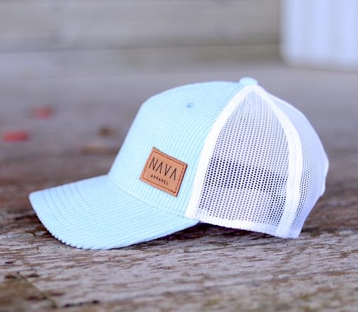 nava-apparel-sky-blue-corduroy-trucker-cap