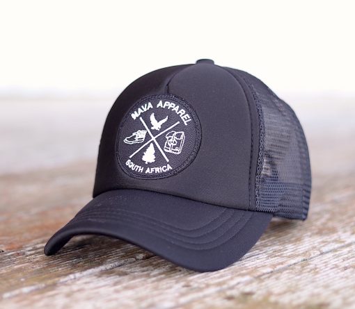 Trucker Cap Emblem - Black