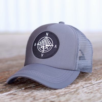 Trucker Cap Compass - Charcoal