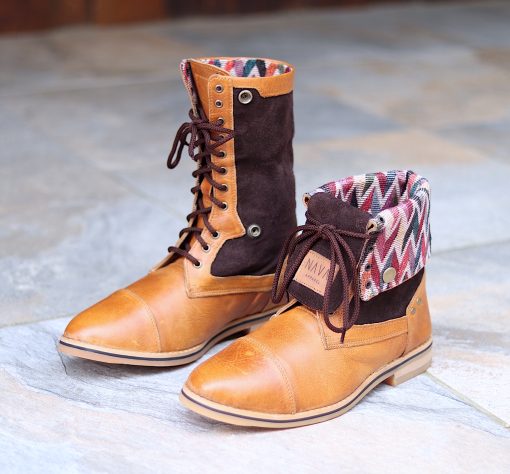 nava-apparel-womens-warrior-boots-tsonga-collection-tan-leather-suede-tribal-fabric
