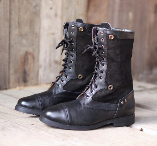 nava-apparel-womens-warrior-boots-venda-collection-black-leather-suede-tribal-fabric