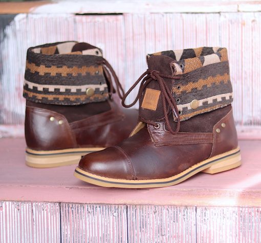 nava-apparel-womens-warrior-boots-zulu-collection-brown-leather-suede-tribal-fabric
