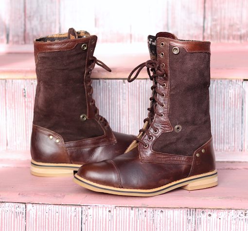 nava-apparel-womens-warrior-boots-zulu-collection-brown-leather-suede-tribal-fabric