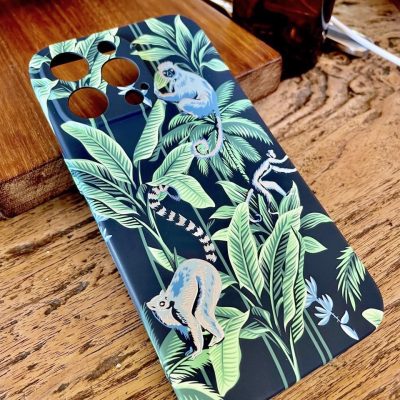 Phone Cover Silicone - Lemur