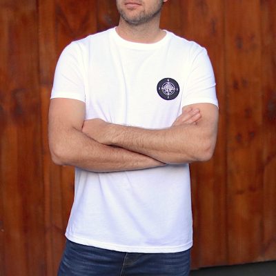 Men's Compass T-Shirt - White