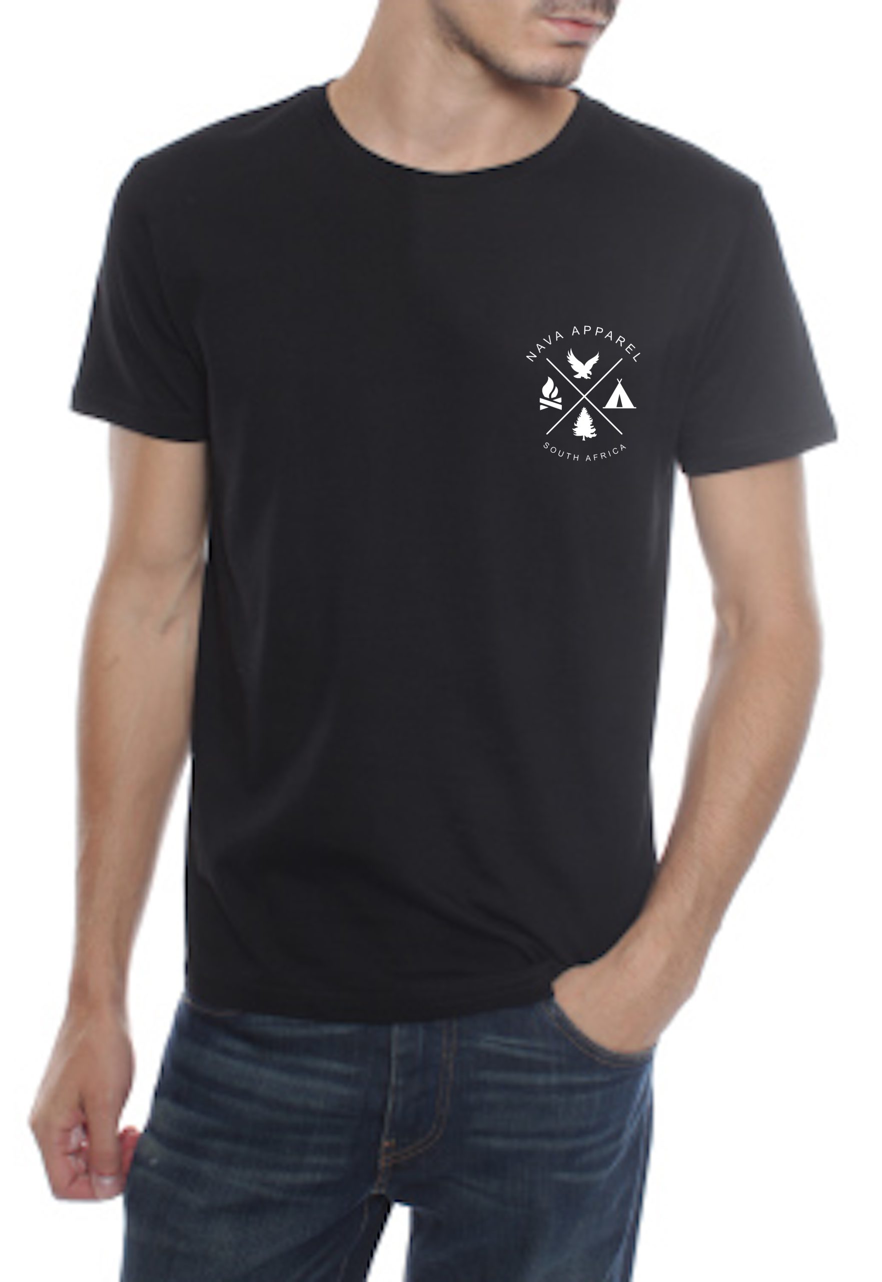 Men's Emblem T-Shirt - Black
