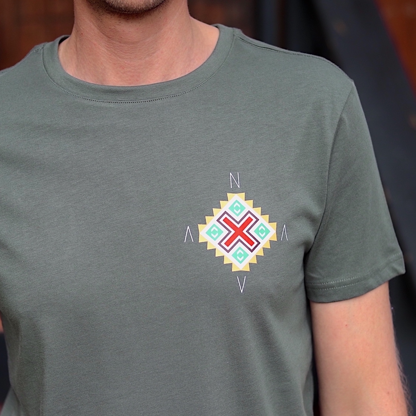mens-xhosa-t-shirt-olive-cotton