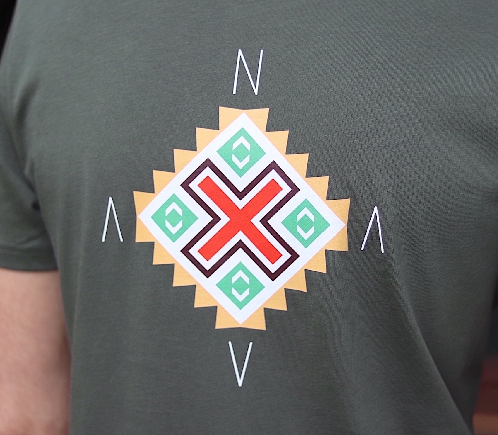 mens-xhosa-t-shirt-olive-cotton