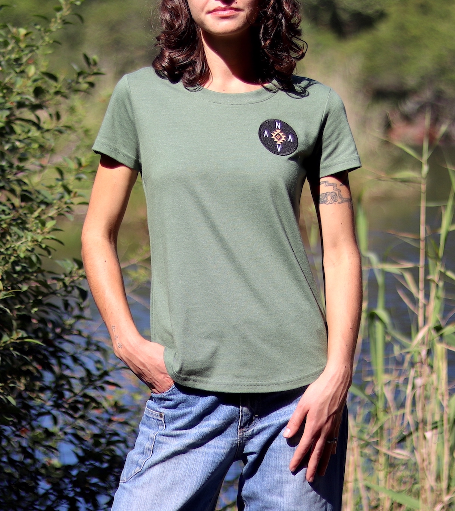 nava-apparel-womens-tribal-badge-t-shirt-green