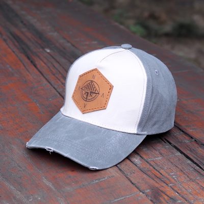 Washed Trucker Cap - Grey - Compass