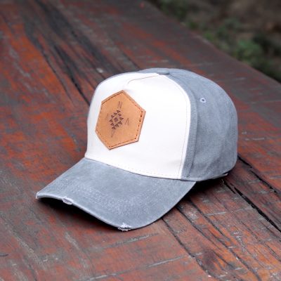 Washed Trucker Cap - Grey - Tribal