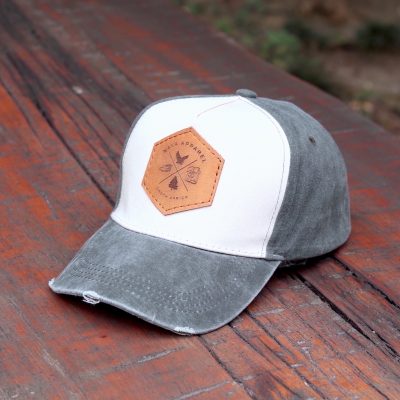 Washed Trucker Cap - Olive - Emblem