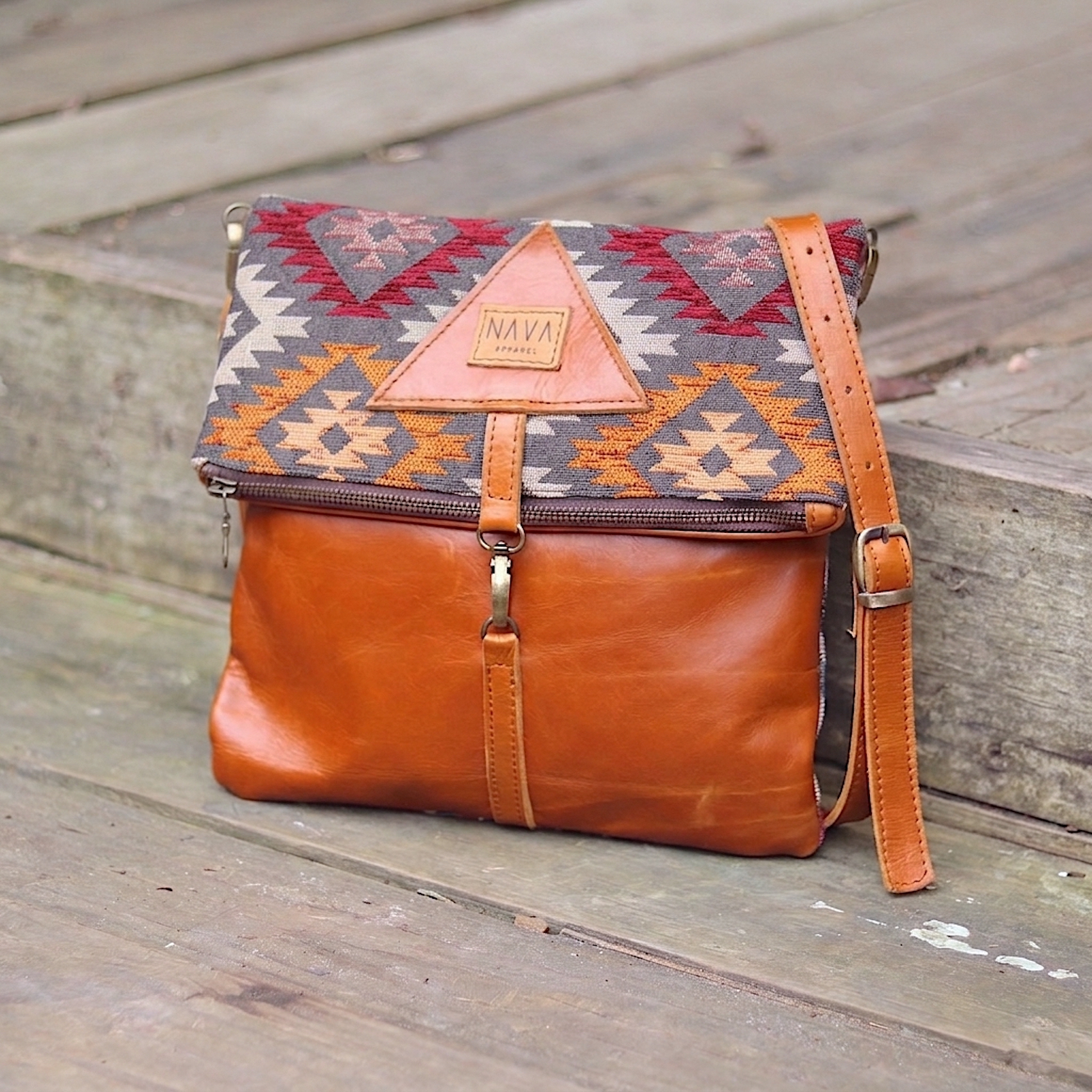 Fold-Over Sling Bag - Xhosa